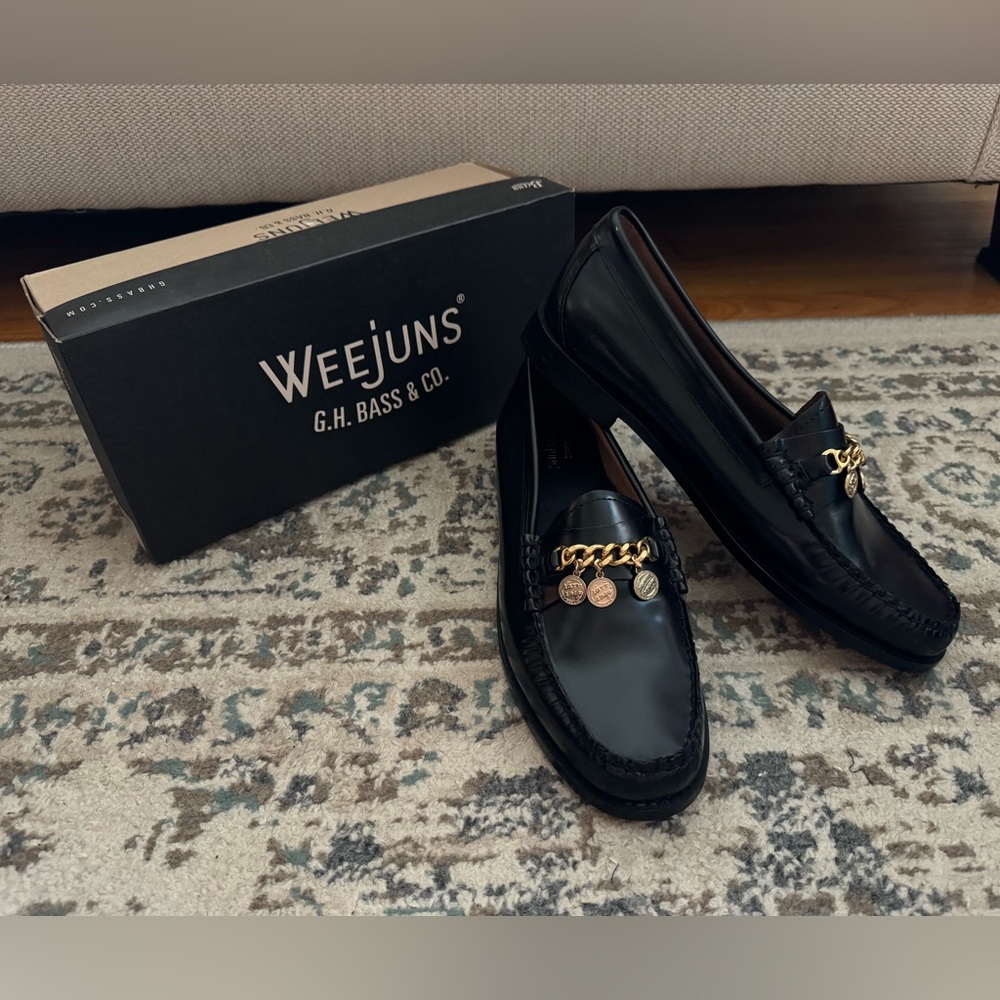 Bass Weejuns Penny Charm Loafers